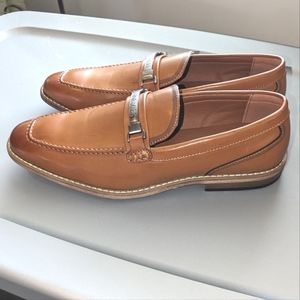 Nine West Men's Keato Loafer Dress Shoes Brown Size 10.5 US NEW